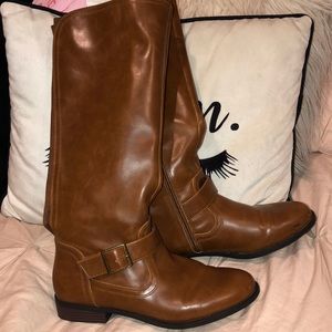 calf length boots